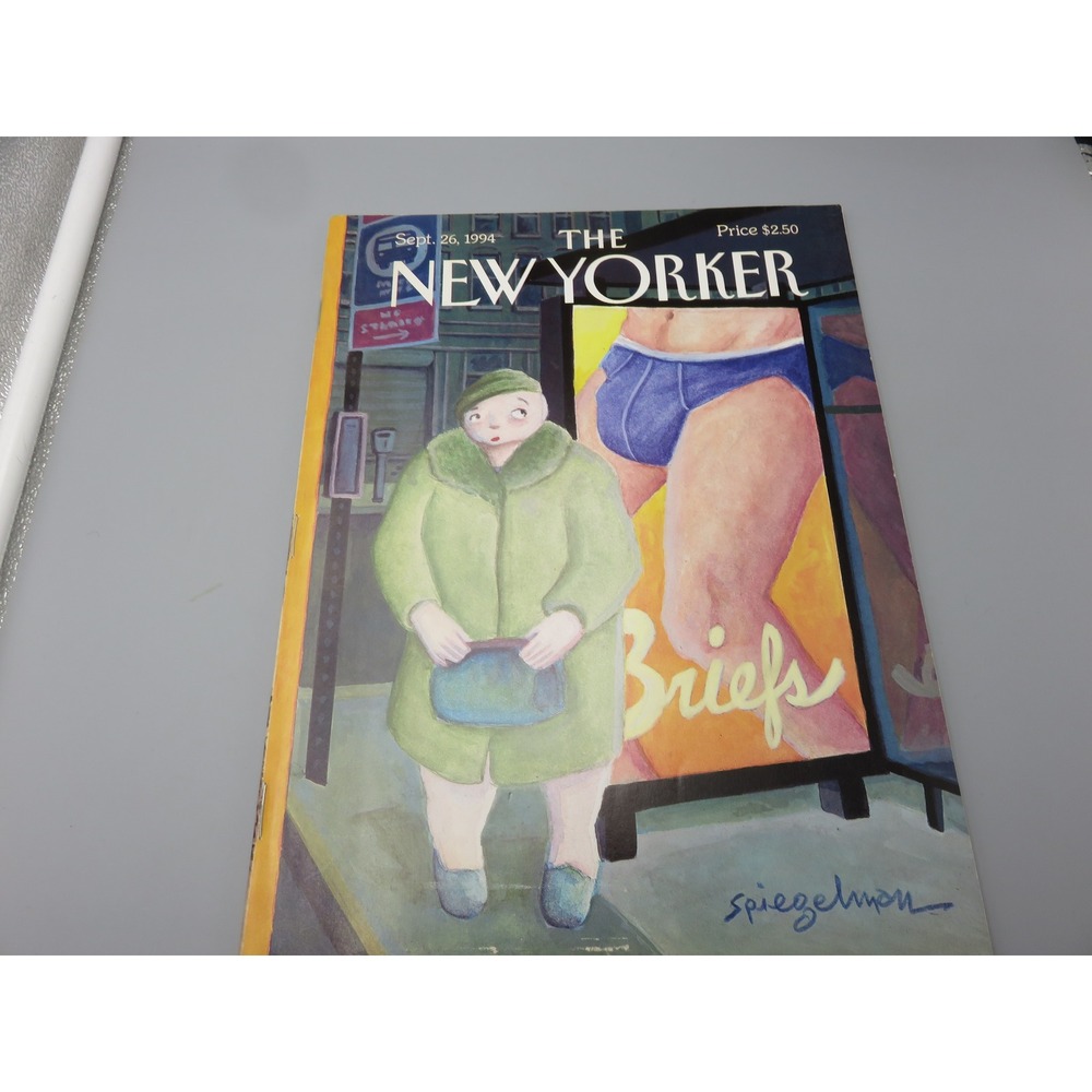 The New Yorker Magazine September 26 1994 Art Spiegelman Cover Absolut Brooklyn